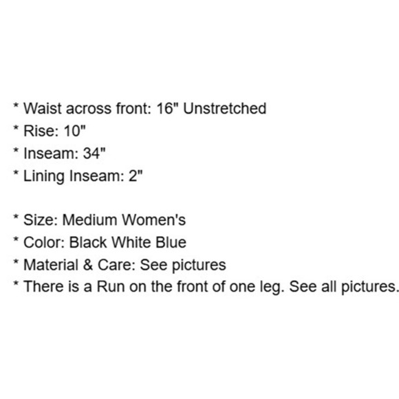 Bisou Bisou Pants Womens Medium Sheer Wide Leg Palazzo Lining Michele Bohbot - Picture 4 of 12